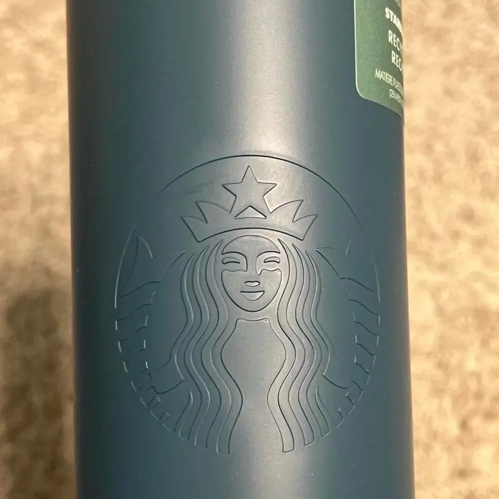 New blue starbucks tumbler with